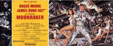 James Bond 007 - Moonraker originales US 24-Sheet Filmplakat